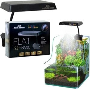 Neo Helios Flat Nano S3 Plus, 13W Full Spectrum Planted Tank Aquarium Light