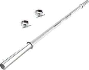Kore 26 mm Crome Plated Barbells (3 feet, 4 feet, 5feet, 6 feet, 7 feet) Weight Lifting Bar with 2 Locks