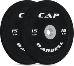 CAP Barbell Rubber Olympic Bumper Plate | Multiple Options/Colors