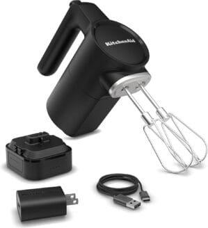 KitchenAid Go™ Cordless Hand Mixer – battery included, KHMR762