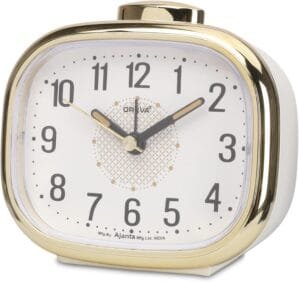 Bip Alarm Table Clock (Copper 10.7 cm x 3.7 cm x 6.3 cm, AA3017)