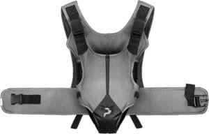 Dog Carrier Backpack Adjustable with Wide Straps and Hip Belt Support, Puppy Travel Carrier Front Pack Breathable Head-Out Backpack, Dog Bag for Travelling (Grey, L)