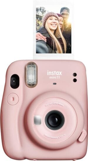 Fujifilm Instax Mini 11 Instant Camera – Blush Pink