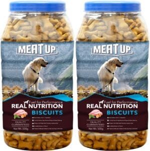 Dog Treats Biscuits Real Chicken Flavour, 500g, 1 Kg Pack