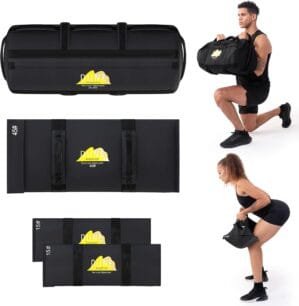 Sandbags for Working Out – Enhance Your Fitness with Our Workout Sandbag, Versatile & Durable Sand Bags for Weight Training | 10-75 lbs & 15-75 lbs – Sandbags for Fitness Guide Included