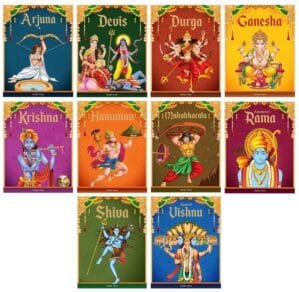Tales from Indian Mythology: Collection of 10 Books (Indian Mythology for Children)