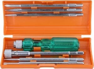 840 Screw Driver Set with Neon Bulb