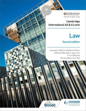 Cambridge International AS and A Level Law Second Edition: Hodder Education Group