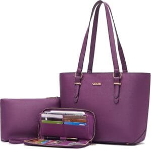 Purses And Wallets Set For Women Work Tote Satchel Handbags Shoulder Bag Top Handle Totes Purse With Matching Wallet