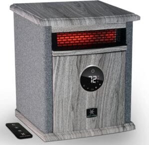 Heat Storm HS-1500-ILODG Cabinet Heater, 15″ H x 13.5″ W x 11″ D, Gray