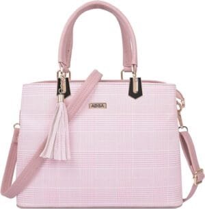 ADISA checks handbag shoulder bag for women and girls with sling belt