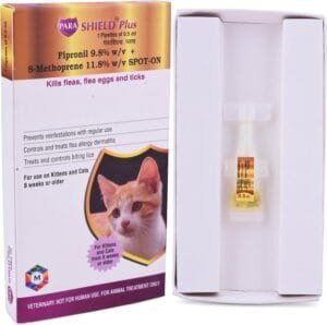 Medfly Parashield Plus Spot On Solution for Ticks and Fleas for Cat