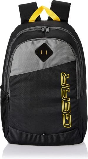 Gear MDBKPECO, Black/Grey, One Size