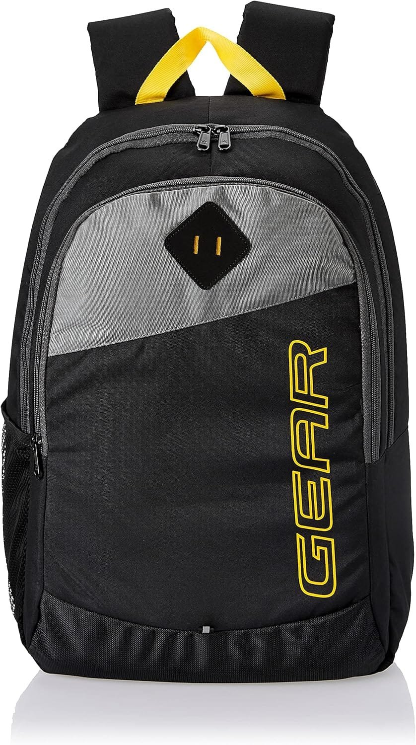 Gear MDBKPECO, Black/Grey, One Size