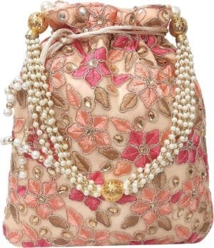 DUCHESS Women’s Potli (Peach)