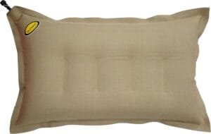 VEBAGA Duckback Synthetic Travel Pillow (Brown_AI_01), Brown, Travel Accessories