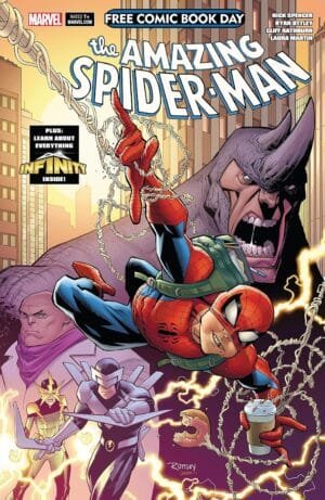 Free Comic Book Day 2018: Amazing Spider-Man/Guardians Of The Galaxy #1