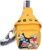 Valerie Cute Small Canvas Cotton Sling Bag Daypack Crossbody Sling Bag Travel Hiking Chest Bag Casual Daypack for Boys Girls, Yellow