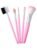 TYA Fashion 6155 Makeup Kit with 5 Pink Makeup Brushes, 3in1 Eye Combo, 36H, Kajal, Compact, Lipstick, Fixer,Primer,Contor,Foundation, 3 Makep Puffs – (Pack of 20)