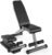 Finer Form 5-in-1 Weight Bench, Adjustable & Foldable for Bench Press, Strength Training and Full Body Workout. Perfect for Dumbbell Sets or an Adjustable Dumbbell Set in Your Home Gym.