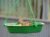 Plastic Bowl Bird Feeder for Food & Water, Multipurpose, Small