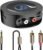 Bluetooth 5.2 Receiver for Home Stereo AUX Adapter for HiFi Music Streaming, Wired Speakers, with Jack 3.5mm/RCA, Long Range,Low Latency and HD Audio