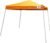 Impact Canopy 10×10 Slant Leg Pop up Canopy Tent Orange-No Sidewall