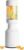 The Beast Mini Blender | Mini Countertop Kitchen Blender | Blend Smoothies and Shakes, Dressings, Sauces, Dips | Straw Cap and Straws Included | 600W (Cloud White)