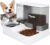 Qpets® 2 in 1 Automatic Food Feeder and Water Dispenser Gravity Design Auto Feeding 3L Cat Food Dispenser Food Feeder and Auto Dog Water Dispenser 1 L for Small Medium Big Dog Pets Puppy Kittens