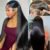 Real Human Hair Wig 13×6 Lace Front Wigs Human Hair 28 Inch Straight Human Hair Wig with Baby Hair 200% Density HD Lace Front Wigs Human Hair Pre Plucked Frontal Glueless Wigs Human Hair