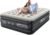 OhGeni Queen Air Mattress with Built in Pump, 18 Raised Blow Up Mattress, Low Noise Surface Portable Colchone Inflable, Air Bed for Home and Guest, Inflatable Mattress, Black