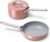 Caraway Mini Cookware Set – Non-Stick Ceramic Fry Pan (1.05 qt, 8″) & Sauce Pan (1.75 qt) – Non Toxic, PTFE & PFOA Free – Oven Safe & Stovetop Agnostic (Gas, Electric & Induction) – Perracotta