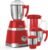 Ultramax Elite Mixer Grinder with 4 Jars, 800 W – MX-222 (Red)