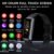 Fitness Tracker with 24/7 Blood Oxygen Heart Rate and Sleep Monitor,IP68 Waterproof,1.10”AMOLED Touch Color Screen,Step Counter Health Activity Trackers for Women Men