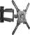 7SEVEN® Monitor Tv Stand Wall Mount Movable Vesa Tilt Swivel 180° Suitable for 14 19 22 24 27 32 40 42 Inch Smart Android LED OLED QLED UHD FHD Plasma Fit Any Brand Pro Television