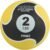 Champion Sports Rhino Elite Medicine Ball (4 pounds), Red