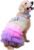 Dog Dress with Lovely Bow Puppy Dress Pet Apparel Dog Clothes for Small and Large Dogs and Cats XXL Multi Colored