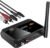 KAIY Bluetooth 5.3 Receiver for Home Stereo, Optical Low Latency & HD Music Audio Bluetooth to RCA Adapter for Stereo/Speakers/Wired Speakers/Home Audio Music Streaming Stereo System, Support AUX/USB