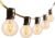 Desidiya® Outdoor String Lights 25 Feet G40 Globe Ball Lights with 25 Edison Bulbs Waterproof Patio Lights Outdoor Lighting for Backyard Porch Cafe Party Diwali Lights for Decoration for Home