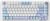 Hi75 Keyboard, 75% Wired Gaming Keyboard with Mode Knob, Custom Creamy Mechanical Keyboards with Hot Swappable Programmable Macro RGB Backlit for Mac PC Tablet PS4 PS5 Xbox – Ice Blue Switch