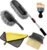 Microfiber Car Duster with Long Handle Car Cleaning Brush Exteriror and Interiror Car Cleaning Cloth Car Ac Vent Cleaner Brush for Car, Motorbike, SUVs Car Cleaning Kit. (5Pcs)