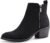 JABASIC Women Ankle Boots Side Zipper Booties Low Heel Dress Boots