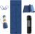 TPE Yoga Mat for Women and Men with Carry Bag and Strap, 6mm Extra Thick, Ideal Exercise Mat for Yoga, Pilates and Workout. (As Per Image)