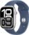 Apple Watch Series 10 [GPS + Cellular 46mm case] Smartwatch with Silver Aluminium Case with Denim Sport Band – M/L. Fitness Tracker, ECG App, Always-On Retina Display, Water Resistant