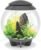 biOrb Halo 15 Acrylic 4-Gallon Aquarium with Multi-Color Remote-Controlled LED Lights, Gray