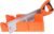 BLACK+DECKER 455mm Mitre Frame Box with Steel Saw for 45 & 90 degree cuts, Orange/Black – BDHT20346,