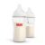 NUK Perfect Match Medium Flow 2-in-1 Natural and Anti-Colic Bottle, 8oz., 2 Pack, BPA Free