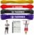 Rubber Resistance Bands, Pull Up Assist Exercise Band, Perfect For Mobility, Body Stretching, Home Workout, Fitness Training Loop Bands For Men & Women (Set of 4 Bands)