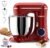 3-IN-1 Electric Stand Mixer, 6.5QT Bowl 660W 10-Speed Kitchen Mixer, Household Food Mixers include Dough Hook, Beater and Whisk, Bread Cake Mixer for Baking and Most Home Cooks, Red