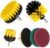 6 Pcs Drill Brush Attachment Set,Electric Drill Brush Set,Power Scrubber Brush Cleaning Kit,Drill Brush Electric Cleaning Tool for Bathroom, Floor, Tub, Shower, Kitchen